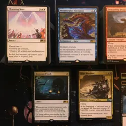 Magic the Gathering (Lot of 550) Core Set 2019 CUBE Commander Rares + More - Image 2