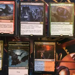 Magic the Gathering (Lot of 550) Core Set 2019 CUBE Commander Rares + More - Image 4