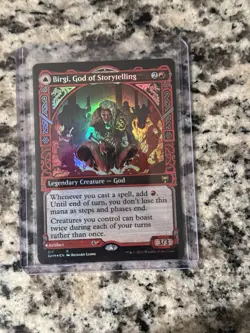 Birgi, God of Storytelling (Showcase) Kaldheim Foil - Image 1