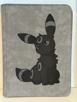 pokemon Laser Engraved Umbreon Binder(Made To Order) - Image 1
