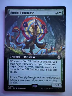 Sunfrill Imitator (Extended Art) Commander: The Lost Caverns of Ixalan Regular - Image 1
