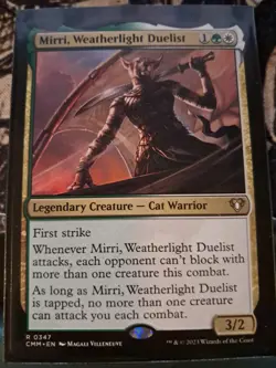 Mirri, Weatherlight Duelist Commander Masters Regular - Image 1
