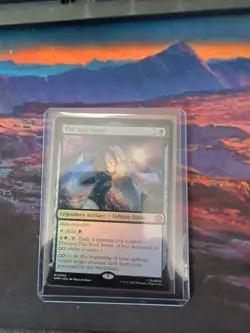 SHIPS TODAY!! *THE SOUL STONE* FOIL 66 Marvel's Spider-Man Magic the Gathering - Image 1