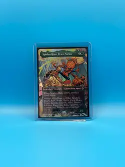 MTG, Spider-Ham, Peter Porker FOIL (Borderless) 201 Marvel's Spider-Man Foil - Image 1