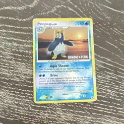 Pokemon TCG Diamond & Pearl/Platinum Empoleon Prinplup Piplup 3-Card Lot EN - Image 3