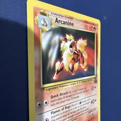 Pokemon Card TCG Arcanine Black Star Promo 6 League 2000 Rare C - Image 2