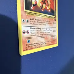 Pokemon Card TCG Arcanine Black Star Promo 6 League 2000 Rare C - Image 3