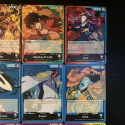 20 x One Piece TCG Leader cards - Monkey D Luffy, Boa Hancock, Sabo, Ace & more - Image 3