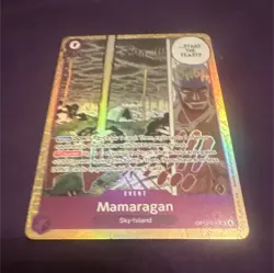 Bandai Mamaragan OP15-078 Holo Eng Event One Piece Card - Image 1