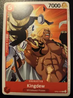 Kingdew OP02-006 Common Paramount War One Piece Card Game - Image 1
