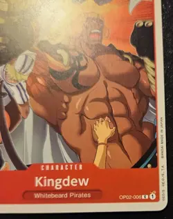 Kingdew OP02-006 Common Paramount War One Piece Card Game - Image 5