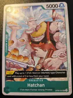 Hatchan OP06-031 Uncommon Wings Of The Captain One Piece Card Game - Image 1