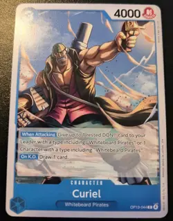 Curiel OP13-044 Common Carrying On His Will One Piece Card Game - Image 1