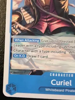 Curiel OP13-044 Common Carrying On His Will One Piece Card Game - Image 4