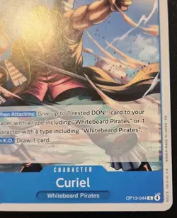Curiel OP13-044 Common Carrying On His Will One Piece Card Game - Image 5
