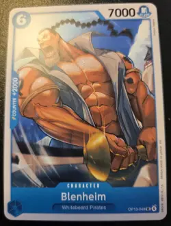 Blenheim OP13-049 Uncommon Carrying On His Will One Piece Card Game - Image 1