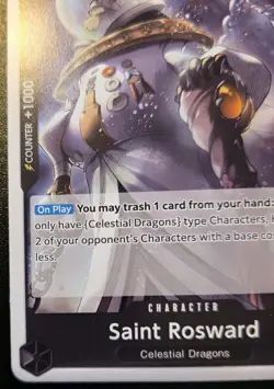Saint Rosward OP13-095 Common Carrying On His Will One Piece Card Game - Image 4