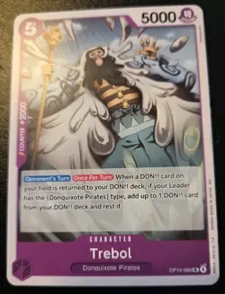 Trebol OP14-068 Uncommon The Azure Sea's Seven One Piece Card Game - Image 1