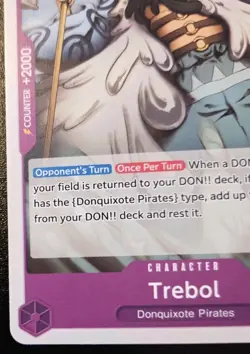 Trebol OP14-068 Uncommon The Azure Sea's Seven One Piece Card Game - Image 4