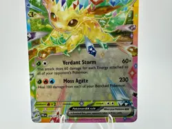 Leafeon ex 006/131 Prismatic Evolutions Double Rare Pokemon Card - Image 3