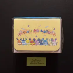 Pokemon Center Japan Mix Au Lait Eeveelution Eevee Soda Card Deck Box ~US SELLER - Image 1