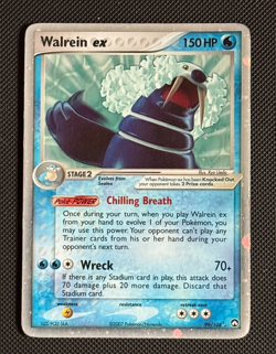 2007 POKEMON CARD EX POWER KEEPERS 99/108 WALREIN EX-HOLO - Image 1