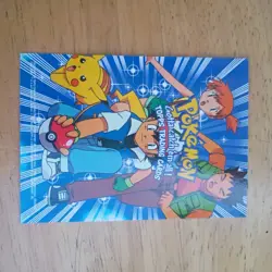 1999 Topps Pokemon TV Animation Edition Series 1 Checklist Blue Label - Image 1
