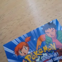1999 Topps Pokemon TV Animation Edition Series 1 Checklist Blue Label - Image 2