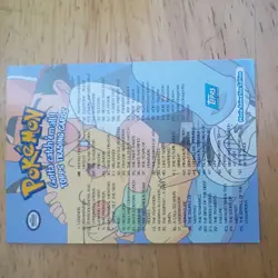 1999 Topps Pokemon TV Animation Edition Series 1 Checklist Blue Label - Image 4