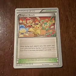 Pokemon TCG Tropical Beach W85 World Championships 2013 Trainer-Stadium Promo - Image 1