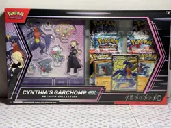 Pokemon TCG: Cynthia’s Garchomp ex Premium Collection box Sealed - Image 1