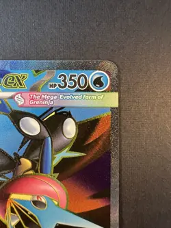 Pokemon Mega Greninja ex 100/086 ME04: Chaos Rising Ultra Rare - NM - Image 4
