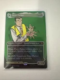 Peter Parker (0232) (Borderless) Marvel's Spider-Man Foil - Image 1