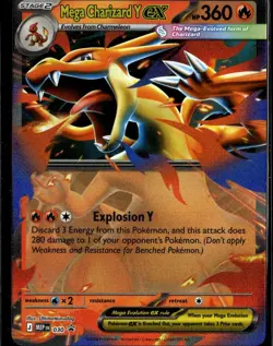 Mega Charizard Y ex - 030 [MEP - 030] - Promo - NM - Image 1