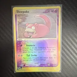 Pokemon TCG Slowpoke 45/112 EX FireRed & LeafGreen Reverse Holo Common 2004 - Image 1