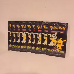 Pokemon Trick or Trade BOOster Packs 2023 x10 Pack Bundle New & Sealed! - Image 1