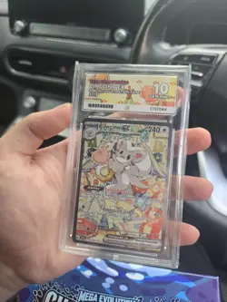 Pokemon TCG Cinccino ex 119/086 Special Illustration Rare ACE Graded - Image 1