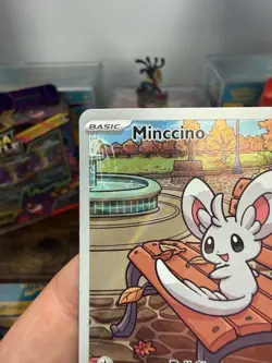 Minccino 152/086 Illustration Rare Black Bolt Pokemon Card - Image 2