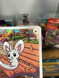 Minccino 152/086 Illustration Rare Black Bolt Pokemon Card - Image 3