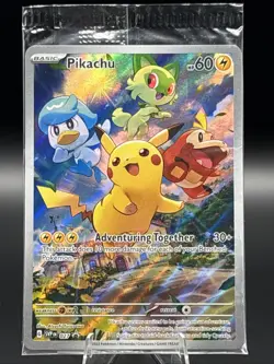 Pokemon TCG - Pikachu - 027 - Scarlet And Violet Promos - Black Star Promo - Image 1