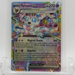Pokemon TCG Prismatic Evolutions Sylveon ex #041/131 Double Rare NM - Image 1