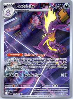 Toxtricity 103/094 Illustration Rare Phantasmal Flames Holo NM - Image 1