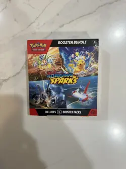 Pokemon Scarlet & Violet Surging Sparks Booster Bundle Factory Sealed - Image 1