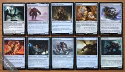 Set of 10 Commander Artifact Creatures *NM* MTG Magic Commander Affinity Deck - Image 1