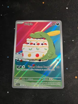 Gulpin 154/142 Illustration Rare Stellar Crown Pokemon NM - Image 1