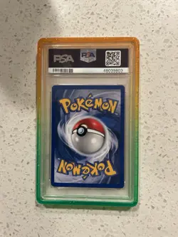 Pokemon TCG Slowking 14/111 Neo Genesis Holo 1st Edition PSA 8 (2000) - Image 2