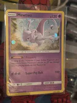 Mewtwo SM77 Promo Holo Basic Psychic 120 HP Pokemon TCG (English) - Image 1