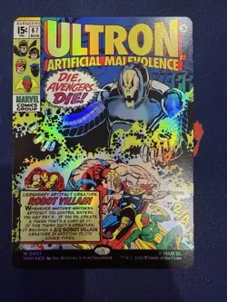 Ultron, Artificial Malevolence (Borderless) (0401) - Marvel Super Heroes (MSH) - Image 1
