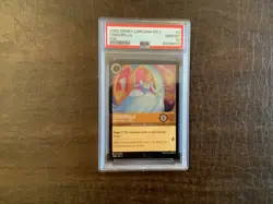 Disney Lorcana: CINDERELLA Ballroom Sensation 3/204 FOIL Rise Floodborn - PSA 10 - Image 1