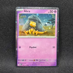 Abra (Cosmos Holo) (Misc Cards & Products) 063/165 PROMO HOLO (NEAR MINT) - Image 1